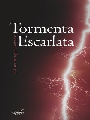 cover image of Tormenta escarlata